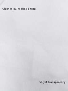 cimmuovere Simple Solid Color Flat Collar Double Pocket Short Sleeve Laboratory Coat/White Coat - White - View 10