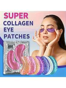 20pcs/10pairs Gel Eye Mask, Eye Care, Reduce Dark Circles, Smooth Fine Lines, Gel Eye Patches, Great Gift For Women, Friends, Christmas, Suitable For Both Men And Women