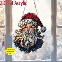 1 ornament drăguț cu tematică Moș Crăciun zâmbitor - decorațiune suspendată cu Moș Crăciun, bijuterii roșii cu Moș Crăciun și barbă albă și pandantiv cutie cadou, lanț ușor și durabil, potrivit pentru adolescenți și adulți, cadou de petrecere de Crăciun și Ziua Îndrăgostiților, design vibrant, accesoriu la modă, decor sezonier, ținută de petrecere, exclusiv pentru adolescenți