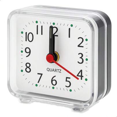 Relógio Despertador De Mesa Alarme Cabeceira Cama Quarto
