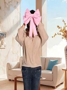 1 Bộ nơ hồng khổng lồ bằng chất liệu EVA dùng cho đám cưới, Giáng sinh, năm mới, đám cưới, sinh nhật - Vật liệu thủ công tự làm, thích hợp cho các lễ kỷ niệm ngày lễ và những dịp đặc biệt, trang trí tiệc sinh nhật, trang trí Giáng sinh, vật dụng tiệc tùng, trang trí sân vườn, trang trí sân vườn ngoài trời, trang trí năm mới - Nhiều màu - Xem 10