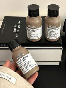 L'Oreal 巴黎欧莱雅 [迷你装] 绝对修护分子无硫酸盐洗发露 100ml / 修护强韧秀发，柔顺度提升 86%。适用于所有受损发质 / 重建头发分子结构，修护受损发质长达 2 年，100 小时亮泽，3 天抗毛躁。 - Absolut Repair 100ml - 查看 7