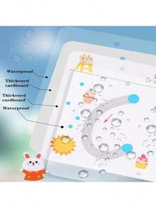 Sách bài tập 32 trang có thể tái sử dụng, bao gồm các bài tập viết số và chữ cái, rèn luyện kiểm soát bút và rèn luyện kiểm soát giáo dục vẽ, và phát triển kỹ năng viết, quà tặng Giáng sinh, quà Giáng sinh - Nhiều màu - Xem 4