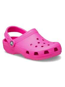 Giày Crocs Classic Clog (Dành cho trẻ mới biết đi/Trẻ nhỏ) Màu hồng Crush - Hồng nghiền - Xem 4