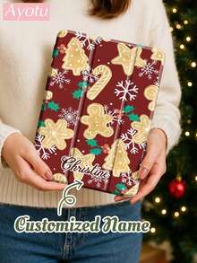 Ayotu Customized Christmas IPad Protective Case, Suitable For Christmas Gift Customization, Tablet Protective Case Compatible With IPad 10th Generation, IPad 7/8/9 10.2 Inch, Galaxy Tab S7/S8 11 Inch, / DIY Tablet Protective Shell, Built-In Pen Slot, Support Sleep/Wake, Customized Gift For Kids, Family, Pets, Birthday, Anniversary, New Year, Back To School