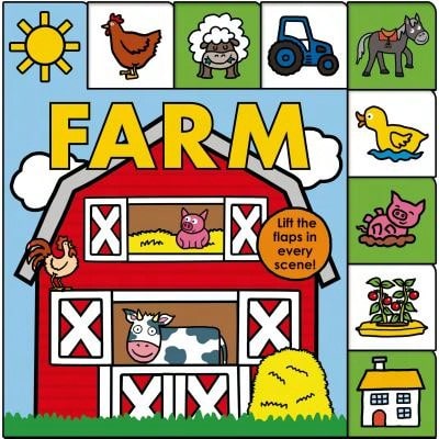 Pre-Owned Lift-The-Flap Tab: Farm (Hardcover) By Roger Priddy