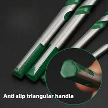 5pcs/8pcs Tungsten Carbide Drill Bits, Multi-Purpose Masonry, Concrete, Wall, Iron, Glass, Ceramic, Wood Drill Bits For Power Drill