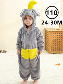 MICHLEY 1Pc Baby Long-Sleeved Zippered Cute And Comfortable Sleeping Bag, Cartoon Design Capybara/Cow/Yellow Duck, Unisex Baby Supplies, Suitable For Indoor And Outdoor Wear, Holidays