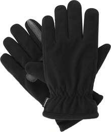 Isotoner Mens Water Repellent Stretch Fleece Lined Gloves - 深炭色石楠 - 查看 5