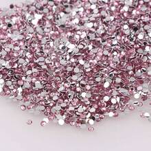 0.2cm/0.3cm/0.4cm/0.5cm Flat Back Rhinestone Resin Acrylic Crystal Decoration, DIY Crafts, Shoes, Clothing Accessories
