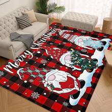 1/2/3 قطعة سجادة مطبخ عيد الميلاد سميكة بسماكة 0.47 بوصة/1.2 سم، ديكور عيد الميلاد بنمط الشريط الأحمر والأبيض، مضادة للإرهاق وغير انزلاقية وقابلة للغسيل لأرضية المطبخ بالمنزل (تمثال عيد الميلاد) - متعدد الألوان - مشاهدة 16