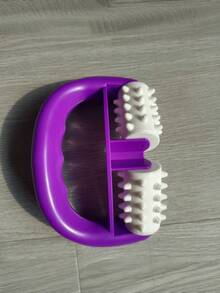 1pc Quick Anti-Cellulite Body Massage Roller, Hand Held Anti-Cellulite Massage Roller For Body Slimming And Firming, Gym - Multicolor - View 10