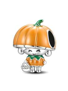 1Pc Fashionable 925 Sterling Silver Luminous Seahorse Beads Charms Fit For Women Bracelets Bangles DIY Jewelry Making And Daily Outfit Matching Jewelry Decoration For Girls