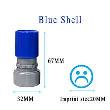 Set de 1 pieza/2 piezas de sellos divertidos de maestro, sellos de cara sonriente/triste con emociones - Sellos de oficina de maestro, artículos de papelería esenciales para volver a la escuela - Marca 2cm - Ver 2