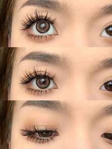 120 件 C 卷簇假睫毛，DIY 睫毛延长簇，混合长度 8-13 毫米，蓬松浓密，可重复使用睫毛簇，适用于日常、婚礼、约会、派对、音乐节、圣诞节、万圣节 - C - 查看 3