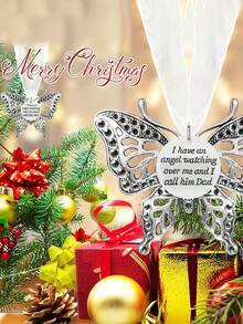 1 cái, "Tôi có một thiên thần đang dõi theo tôi và tôi gọi anh ấy là bố" Mặt dây chuyền chữ cái, Mặt dây chuyền treo chìa khóa ba lô, Trang trí nhà cửa, Trang trí xe hơi, Đồ trang trí mặt dây chuyền, Đồ trang trí lễ hội, Phụ kiện ngày lễ, Trang trí phòng, Trang trí nhà cửa, Trang trí cảnh, Đồ trang trí lễ hội cây thông Noel, Giáng sinh - Nhiều màu - Xem 4