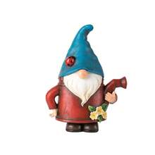 Gnome pitic ghiveci de flori acasă grădină vază în aer liber decor desene animate pitic rășină artizanat decorativ