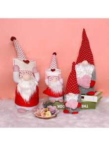 Weihnachts-Herz Plüschpuppe Figur, Fensterdekor Ornament, für Männer und Frauen