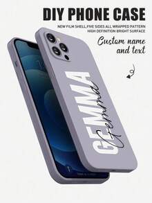 1pc Customized TPU Shockproof Phone Case, Compatible With Apple 16/15/14/13 Plus Pro Max Pro, OPPO, Redmi, VIVO, Customizable With Personal Photos, Cartoons, Game Characters, Celebrities, Ideal As Christmas/Thanksgiving/Halloween/Valentine's Day/Easter Gift For Boyfriend/Girlfriend/Family/Friends