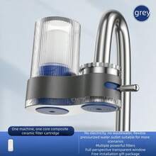 Sink Water Purifier, Faucet Water Purifier (Without Light), Activated Carbon Faucet Water Purifier Can Remove Chlorine, Scale, Heavy Metals, And Odors, And Comes With 2 Filter Cartridges