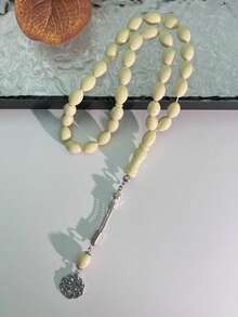 1pc 45pcs 10cm Acrylic Prayer Beads Misbaha, Faux Amber - Multicolor - View 21