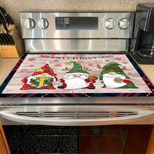 1 pieza Cubierta superior de horno. La alfombra de mesa de barro de diatomeas es adecuada para cocina eléctrica, estufa, fregadero, secado rápido, drenaje de cocina y decoración navideña de cocina. - Multicolor - Ver 10