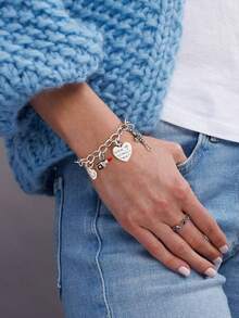 1件简约独特925纯银“她心中的神”吊坠，DIY饰品，男女皆宜 - 集合 - 查看 4