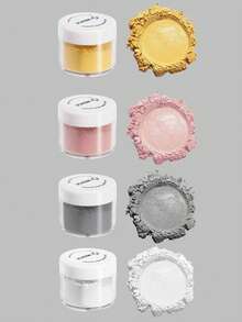 1/2pcs Edible Lustrous Glitter Powder Cake Decorating Kit, 10 Colors Drink Powder Dust, Cake Decorations, Glitter Set, Sprinkle For Cookies, Cupcakes, Chocolates And Parties, 15g/Bottle - Multicolor - View 27