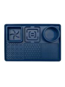 Silicone Non-Slip, Waterproof, Easy To Clean, Multi-Function Suction Cup Pet Bowl, Anti-Spill, Cat & Dog Food Dish