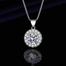 925 Silver Necklace 45cm With Round Light Point - Silver - View 1