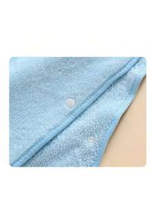 Rozmiar 70*130 cm, uroczy, szybkoschnący szlafrok z polaru koralowego, ręcznik kąpielowy w stylu peleryny, supermiękki. "Mały, szybkoschnący szlafrok z polaru koralowego, ręcznik kąpielowy w stylu peleryny, supermiękki z kapturem, starannie zaprojektowany, aby sprostać każdej kąpieli".