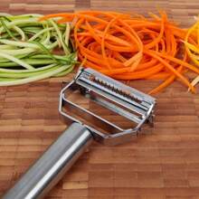 Rallador De Limón De Acero Inoxidable - Herramienta Afilada Para Verduras, Frutas Y Queso - Accesorio De Cocina Para Rallar Sin Esfuerzo - 1 - Ver 2