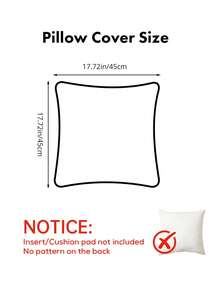 1pc Boho Floral Embroidery Suede Fabric Home Decorative Cushion Cover For Living Room - Black - View 3