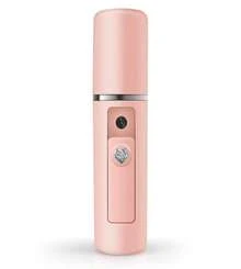 Nano Facial Mister Moisturizing Atomization Humidifier Cool Mist Facial Steamer Handy Mist Sprayer Moisturizing &Amp; Hydrating For Skin Care, Makeup, Eyelash Extensions (White)