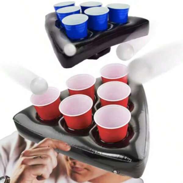 1/2 Stück kreatives interaktives Wurfspiel - kopfmontiertes Partyunterhaltung, Halloween/Weihnachtsparty Aktivitäten, Weihnachtsaufblasbare Spielzeuge, Neujahrsspiele, Outdoor-Garten-Unterhaltung, geeignet für Festivalpartys/Themenaktivitäten/Garten-Unterhaltungsprojekte, erhöht den Spaß, verschiedene Partys, Neujahrsspiele, Weihnachts-/Ramadan-Spiele (ohne Papierbecher und Tischtennisbälle)