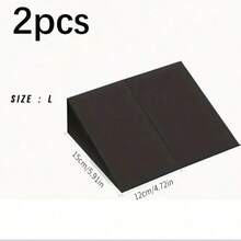 可调节楔形坡道/小腿拉伸器 - 适用于瑜伽、举重和腿部康复训练 - 增强腿部力量和平衡性，瑜伽砖可改善稳定性训练，提升腿部力量和平衡性 - 耐用的黑色健身器材，适用于举重、腿部康复和深度拉伸，表面光滑，结构坚固，是健身用户的训练配件 - 彩色 - 查看 13