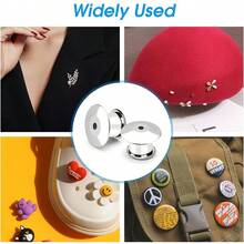 10/30 szt. metalowych zapięć z blokadą na szpilkę - wytrzymały stop, emaliowane szpilki do klapy, do tworzenia biżuterii, rękodzieła, szycia i projektów DIY - bezpieczne metalowe zapięcie do broszek, szpilek i akcesoriów, materiały do rękodzieła, eleganckie metaliczne wykończenie, metalowa konstrukcja, metalowa szpilka, agrafka, szpilka do plecaka, uchwyt na kołnierzyk, zapięcie do broszki, materiały do tworzenia broszek, szpilka do broszki do rękodzieła