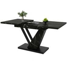 Kitchen & Dining Furniture Accessories - Black + MDF+Metal - View 8