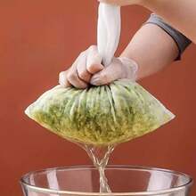 1pc Reusable Fine Mesh Nylon Filter Bag Nut Milk Yogurt Tea Beer Coffee Oil Food Strainer Net Washable Kitchen Tool