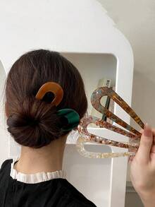 2 piezas Clip de cabello de acetato con forma de U estilo vintage para mujeres, apto para mayores de 14 años, accesorio decorativo diario, regalo perfecto para el Día de la Madre, peines, peines para el cabello, peine lateral, artículos escolares, otoño, accesorios para el cabello, accesorios para el cabello para mujeres, viajes, accesorios, accesorios para mujeres, accesorio para el cabello, accesorios para el cabello para mujeres, herramientas para el cabello, cosas para el cabello, cosas, accesorios de belleza, regalos, viajes, regalos para mujeres, cosas para el cabello, rellenos de calcetines