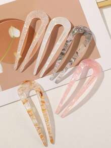 2 piezas Clip de cabello de acetato con forma de U estilo vintage para mujeres, apto para mayores de 14 años, accesorio decorativo diario, regalo perfecto para el Día de la Madre, peines, peines para el cabello, peine lateral, artículos escolares, otoño, accesorios para el cabello, accesorios para el cabello para mujeres, viajes, accesorios, accesorios para mujeres, accesorio para el cabello, accesorios para el cabello para mujeres, herramientas para el cabello, cosas para el cabello, cosas, accesorios de belleza, regalos, viajes, regalos para mujeres, cosas para el cabello, rellenos de calcetines