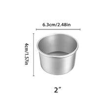 قالب كيك بشكل دائري أداة خبز لصنع الكيك DIY، قالب غير لاصق للموس لحلويات لذيذة للخبازين المنزليين والهدايا