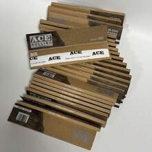 50张/包 经典特大号超薄天然未精制卷烟纸，108毫米