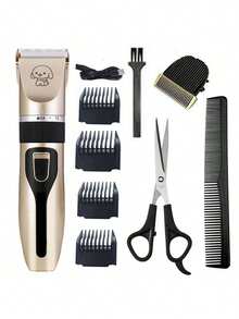 电动宠物毛发修剪器，狗用电动剃毛器，猫用宠物美容修剪器和修剪器