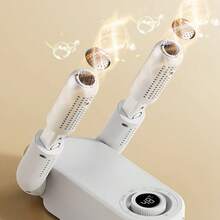 Purple Light Activated Carbon Fast Heating Shoe Dryer, Foldable And Storable, Intelligent Timing And Constant Temperature System, Fast Shoe Drying Artifact - White - View 8