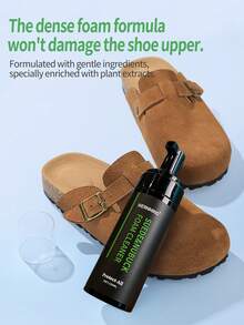 绒面革和磨砂革清洁套装（5.07 盎司）泡沫清洁剂 - 包含 3 种清洁工具 - 适用于 Dexon 鞋类、绒面革鞋和磨砂革运动鞋的织物清洁剂 - 彩色 - 查看 3