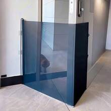 1 Easy-To-Install And Retractable Black PVC Pet Door - Automatically Closes Safety Fence Without Drilling, Indoor And Outdoor Dog And Cat Isolation Fence, Suitable For Stairs, Doors, Rooms, Simple Design, No Need To Drill For Installation, Sturdy Structure, Special For Apartment Pets