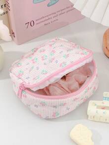 1 件/套 全身碎花绗缝吹风机收纳袋 网眼口袋设计 内有卷发棒收纳袋 发夹收纳袋 化妆包 化妆包套装 珠宝收纳袋 多功能收纳袋 吹风机支架 美发工具包套装 旅行便携收纳袋 适用于卷发工具（卷发棒、吹风机）、发夹、直发器，非常适合居家和旅行、旅行必需品、邮轮必需品、伴娘礼物、妈妈礼物 - 彩色 - 查看 12