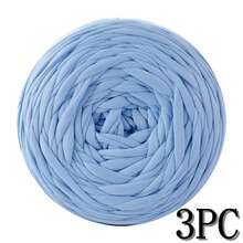 1/3 Pcs T-Shirt Yarn, Woven Fabric Knitted Yarn, Used For Crocheting And Knitting Bags, Cushions, Dolls, Handicraft Crochet Projects - Multicolor - View 161