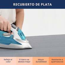Timotech Funda para Tabla de Planchar y Almohadilla Extra Gruesa Acolchada de 4 Capas, Funda para Burro de Planchar, Cubierta de Tabla de Planchar y Resistente a Las Manchas - 1 - Ver 7